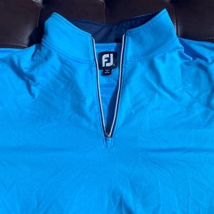 FootJoy Blue Quarter-Zip Sweatshirt Large/XL